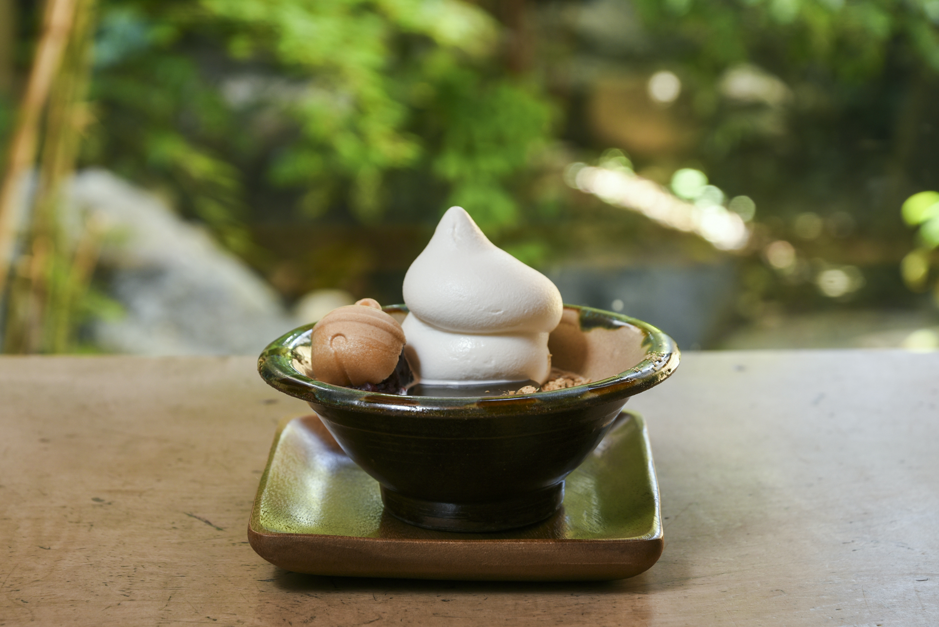 【京都市上京区】濃厚ミルクソフトがぽってりかわいい。西陣の町家カフェ［cafe origi］で「きなこクリームあんみつ」の口福を